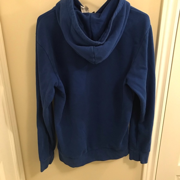 Adidas blue pullover hoodie - Picture 2 of 3